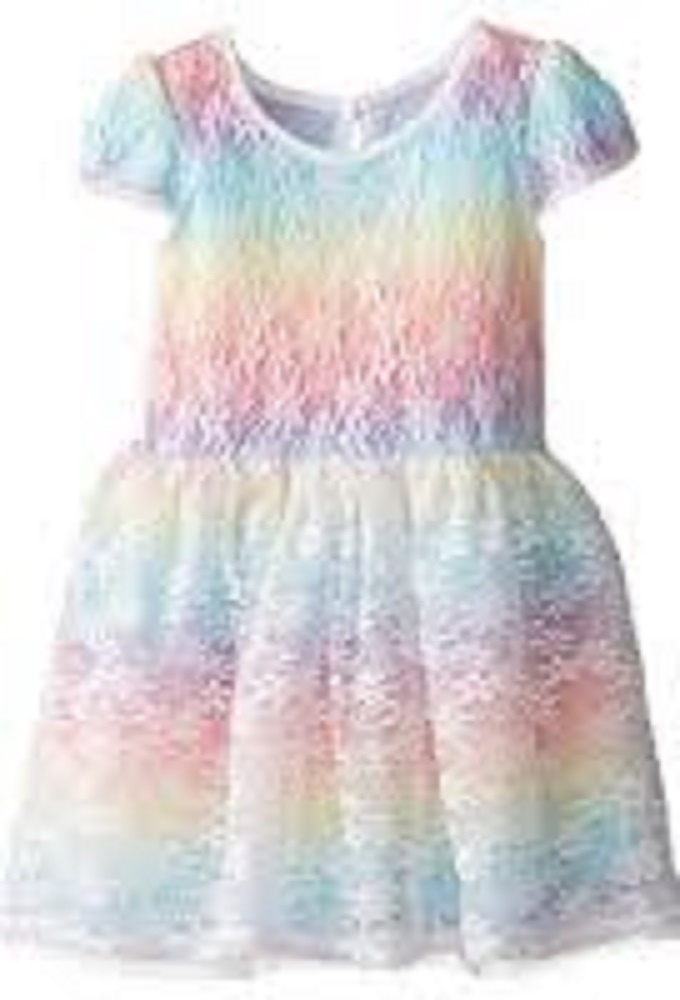 The Children's Place  Girl Netted Top Dress Clouddd
