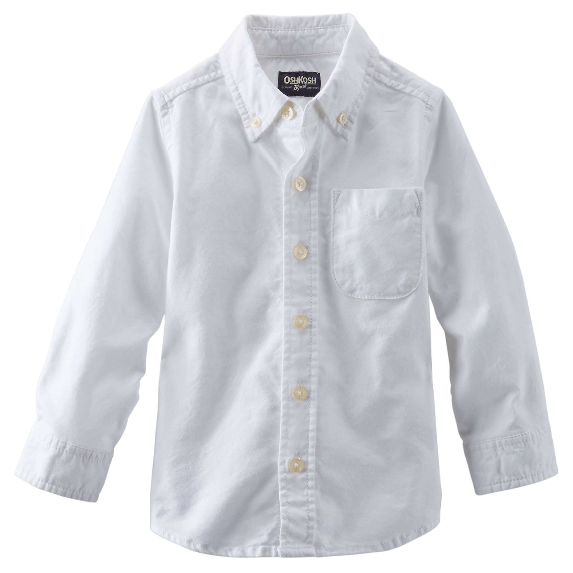 Oshkosh Bgosh Little Boys Button Front Oxford Shirt