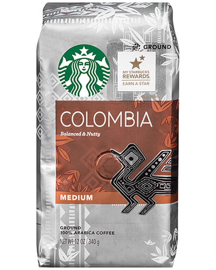 Starbucks Colombia Medium Ground Coffee 340g