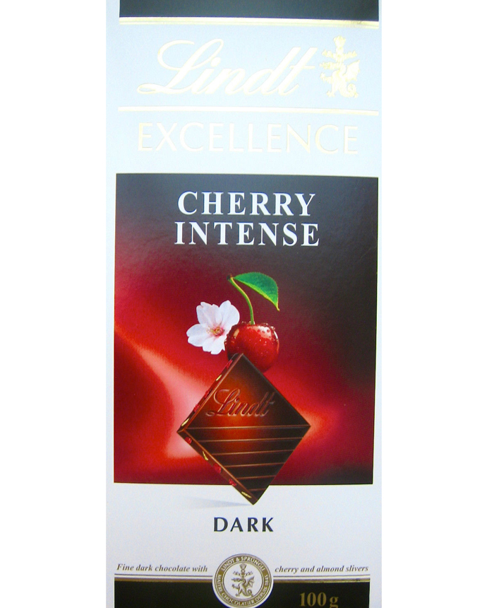 Lindt Cherry Intense Chocolate 