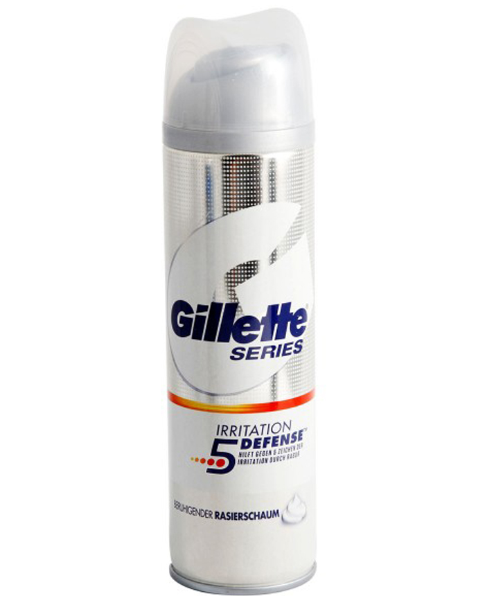 Gillette Irritation 5 Defense Shaving Foam 