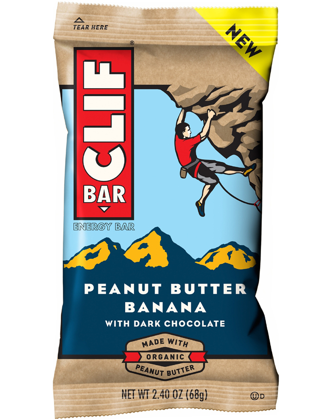 Clif Peanut Butter Banana Dark Chocolate Energy Bar