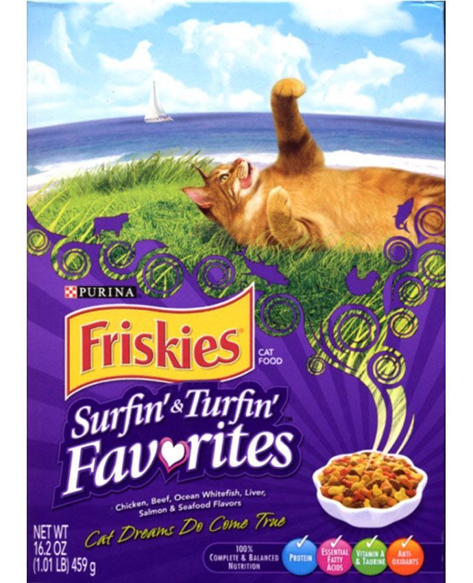 Friskies  Cat Food Surfin & Turfin Favorities