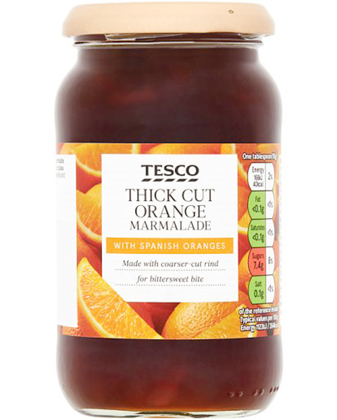 Tesco Thick Cut Orange Marmalade 454g