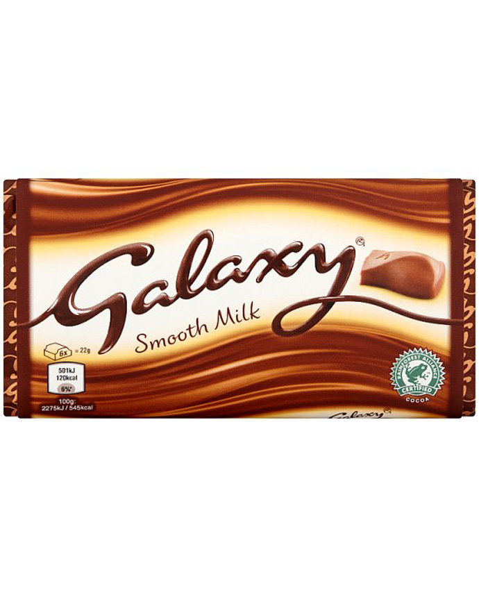 Galaxy Smooth Milk Chocolate 100g