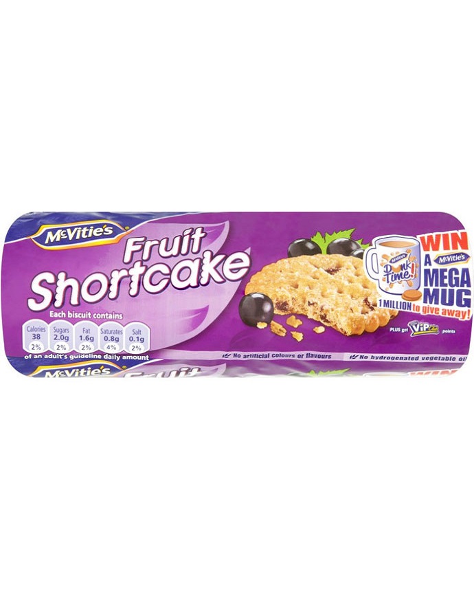 McVities Biscuits Fruit Shortcake