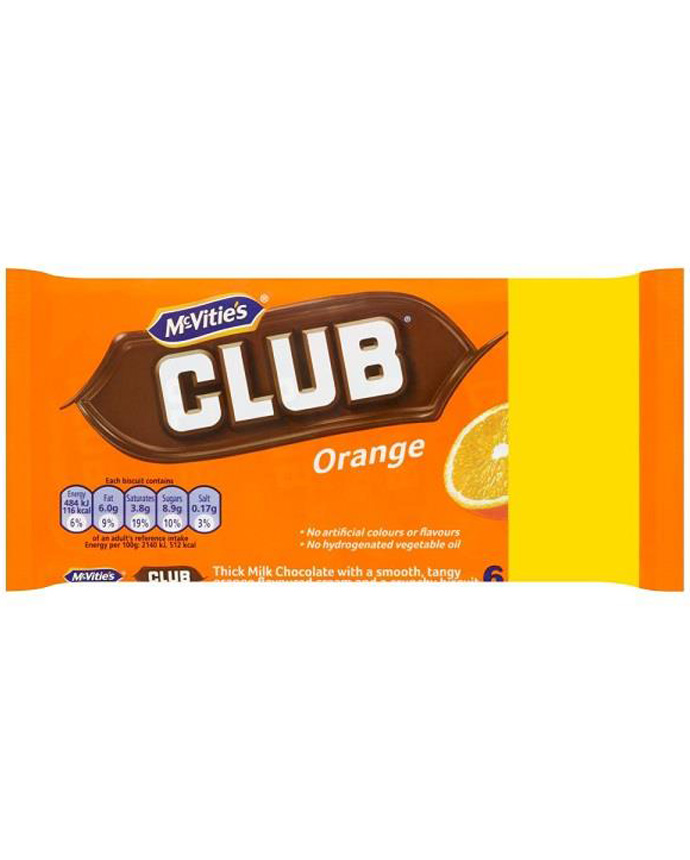 Mcvities Biscuits Club Orange 132g