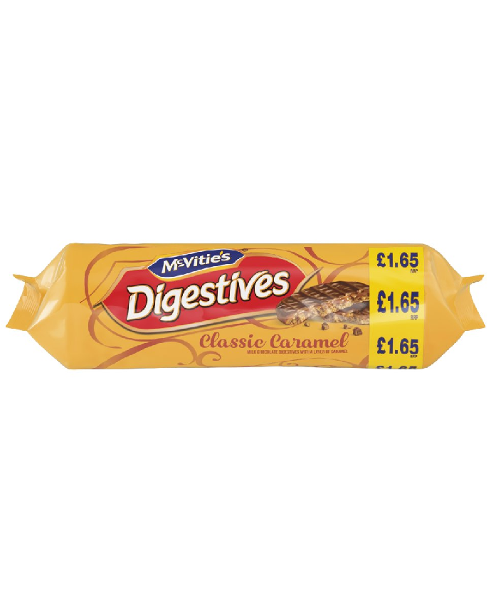 McVitie's Digestives Classic Caramel Cookies 267 Grams