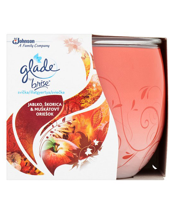 Glade by Brise Candle Apple Cinnamon & Nutmeg 120g