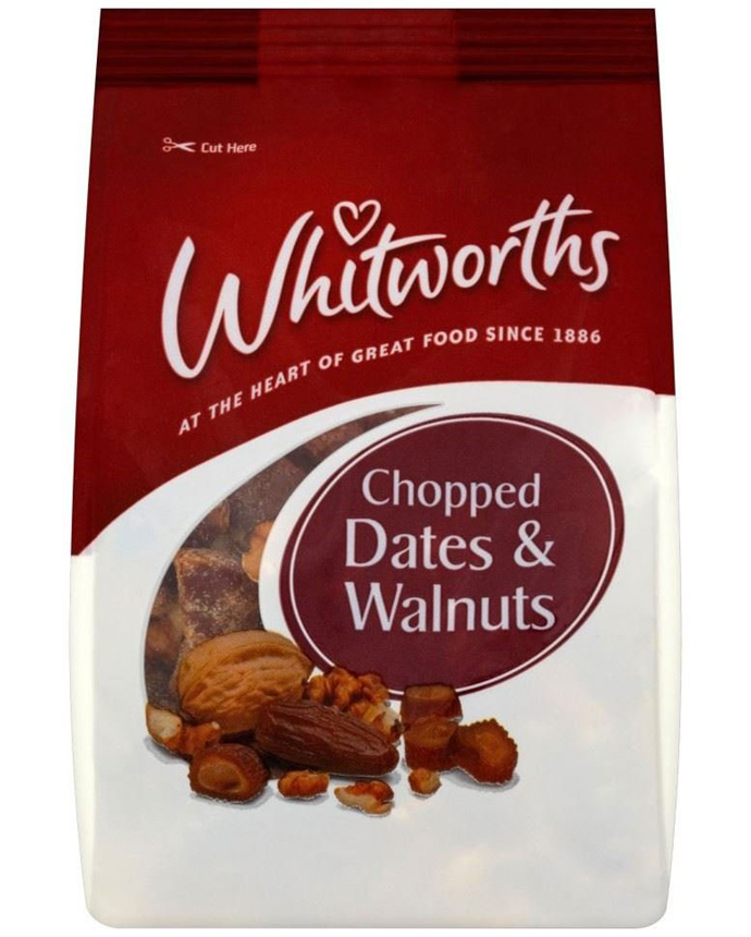 Whitworths Chopped Dates & Walnuts 250g 