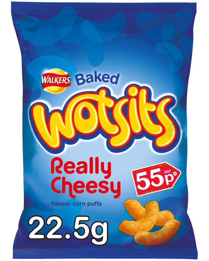 Walkers Wotsits Really Cheesy Snacks PMP 22.5g