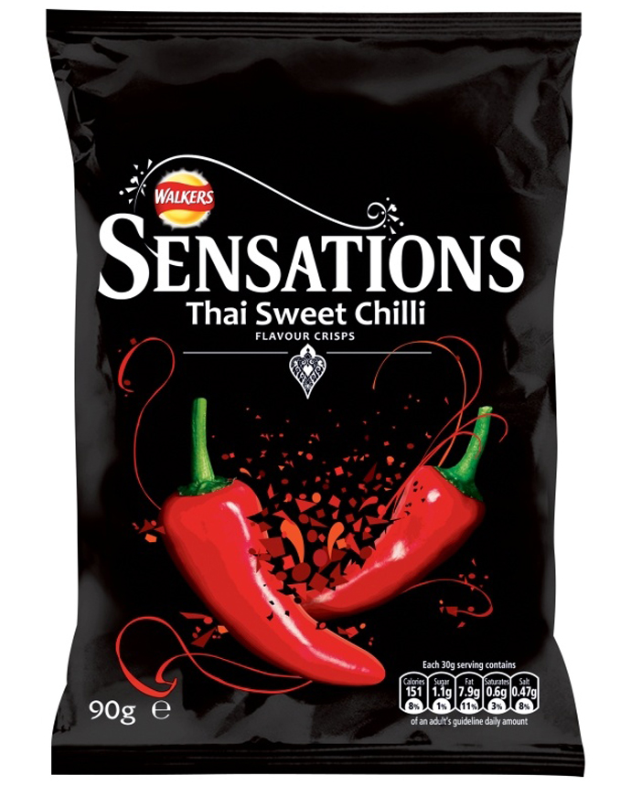 Walkers Sensations Thai Sweet Sweet Chilli 90g