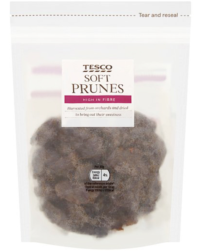 Tesco Pitted Prunes, 250g