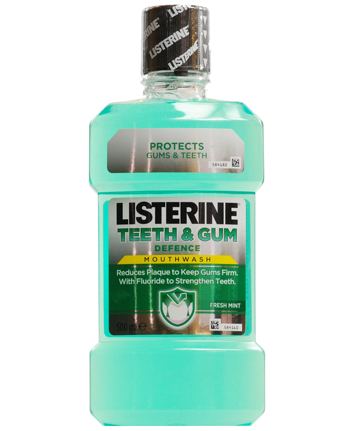 Listerine Teeth & Gum Defence Mouthwash Fresh Mint