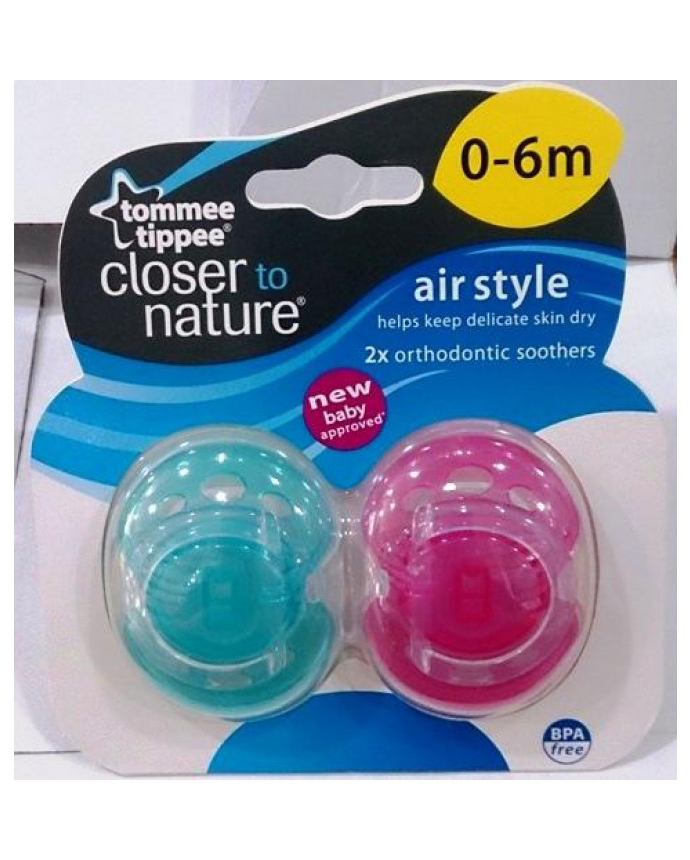 Tommee Tippee Air Style Soother 0-6m