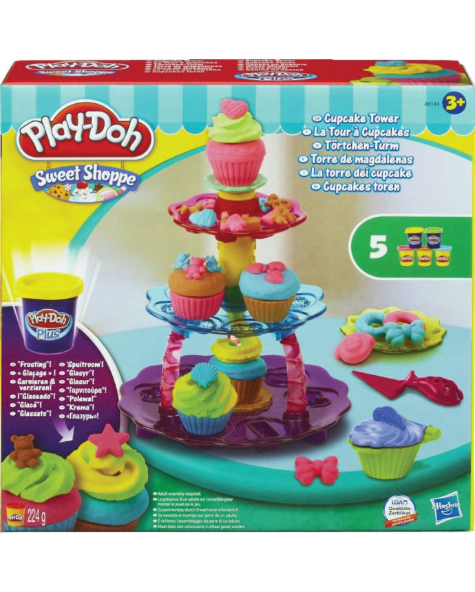 Play-Doh Cupcake Tower