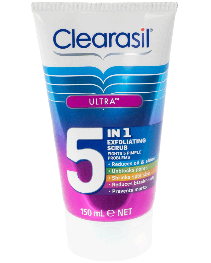 Clearasil Ultra 5 in 1 Exfoliating Scrub