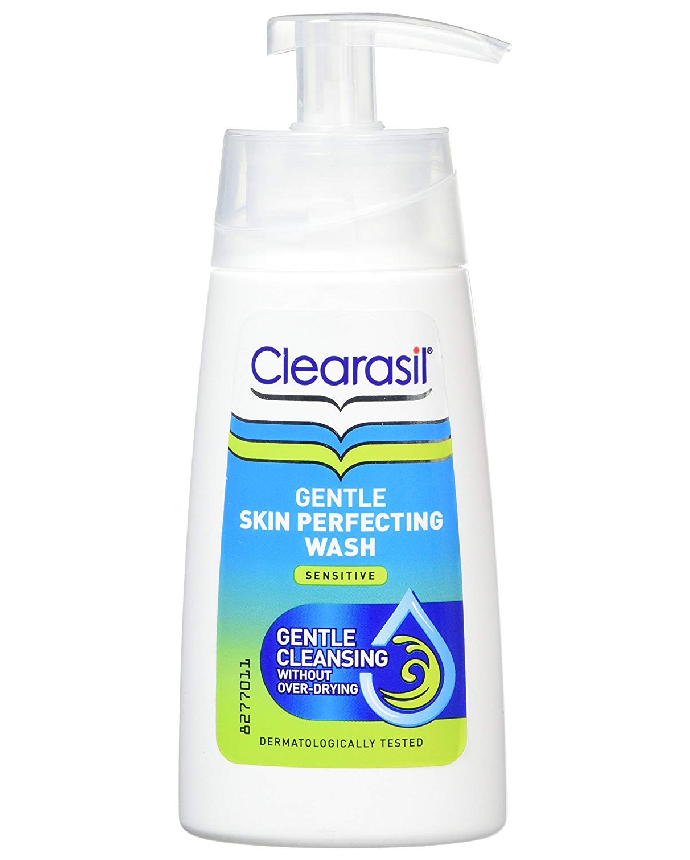 Clearasil Gentle Skin Perfecting Wash Sensitive Gentle Cleansing without Over-Drying 150ml