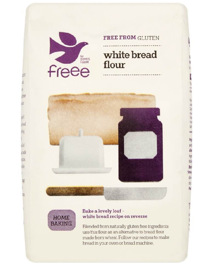 Doves Farm Gluten Free White Bread Flour 1000 Grams