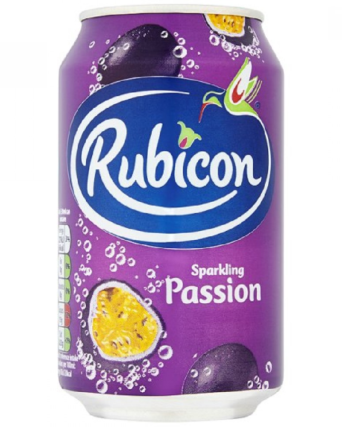 Rubicon Sparkling Passion Fruit Juice Drink 330ml