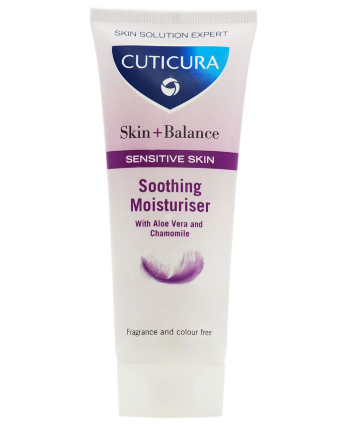 Cuticura Hydrating Facial Moisturiser Skin+Balance Sensitive Skin - Alcohol Free