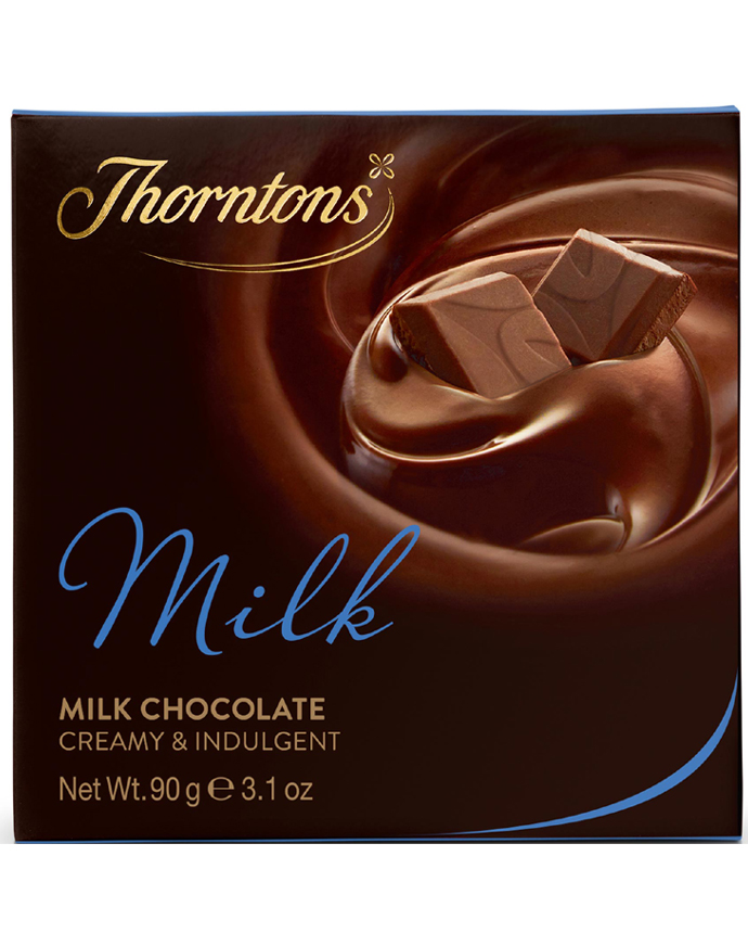 Thorntons Milk Chocolate Block Milk 90g