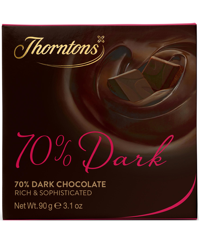 Thorntons 70% Dark Chocolate Block 90g