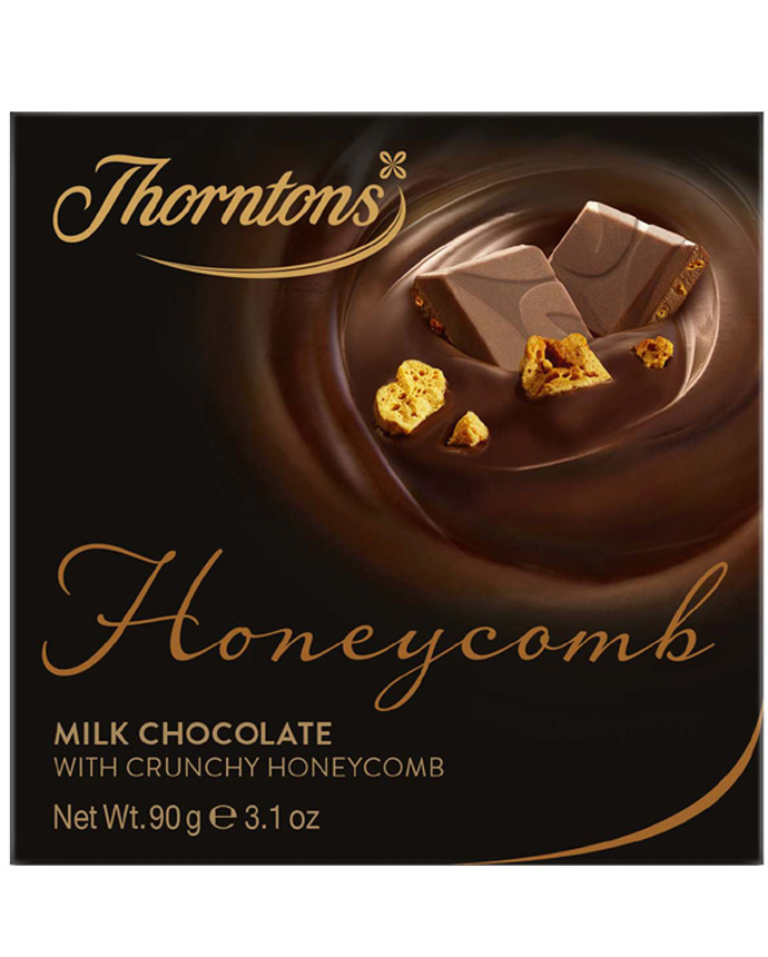 Thorntons Honeycomb Milk Chocolate Bar 90g