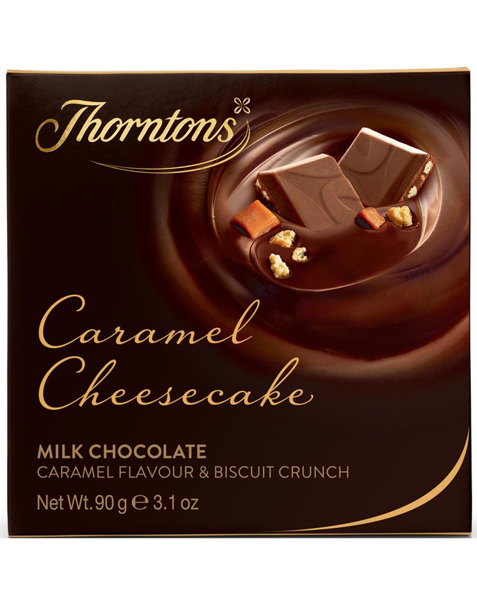 Thorntons Milk Chocolate Block Caramel Cheesecake 90g