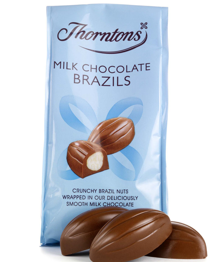 Thorntons Milk Brazils Bag 104g
