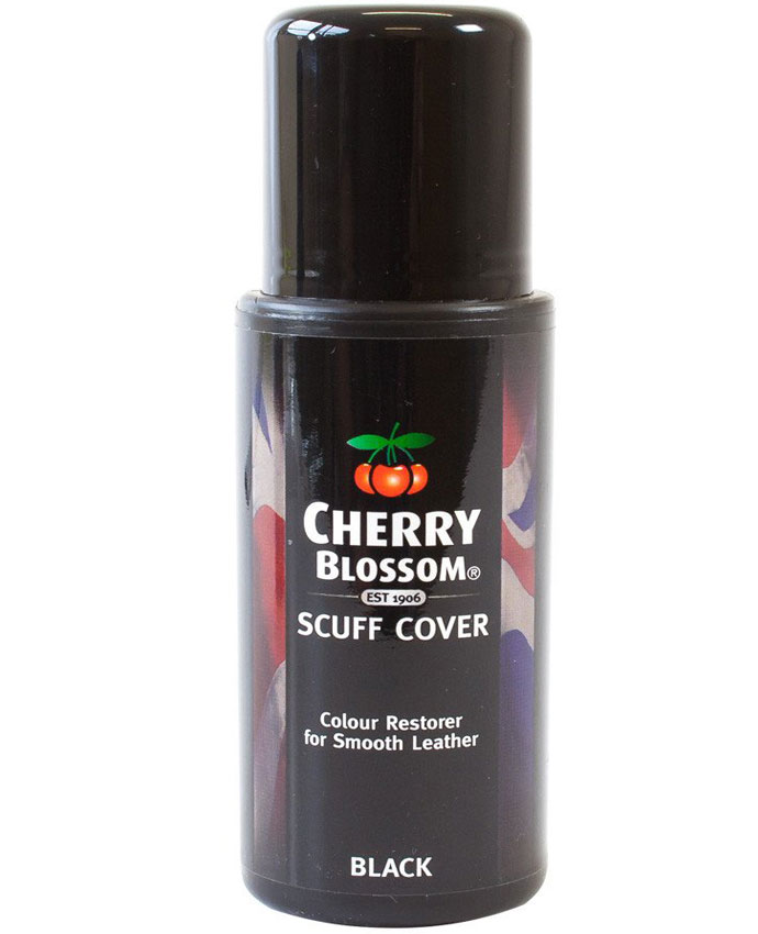 Cherry Blossom Shoe Polish Scuff Cover Black