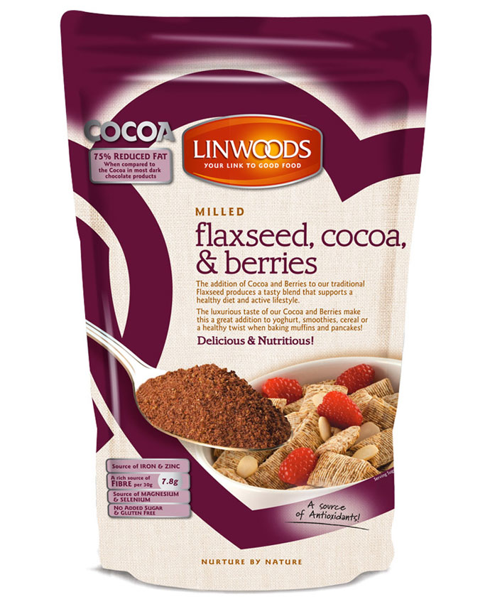 Linwoods Milled Cocoa & Berries Flax seed 