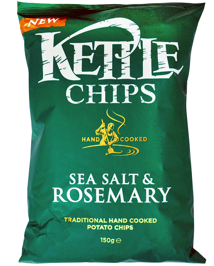 Kettle Chips Sea Salt & Rosemary