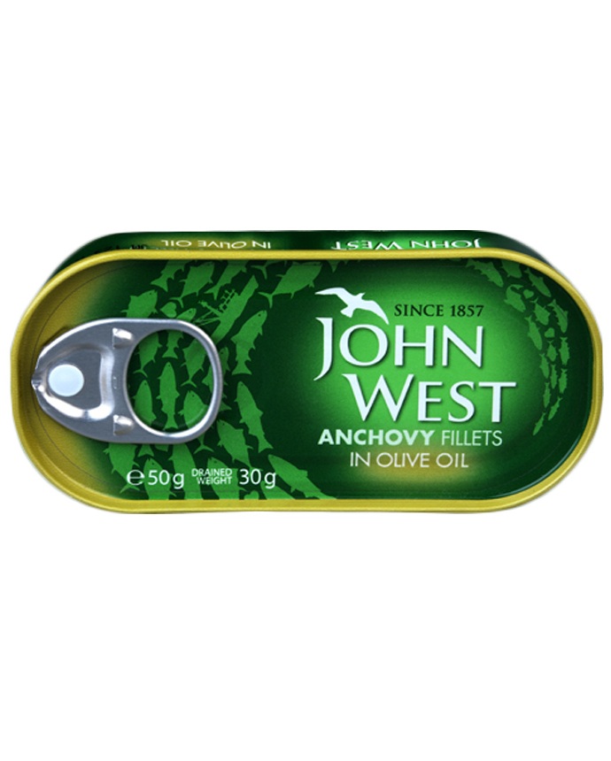 John West Anchovy Fillets In Olive Oil