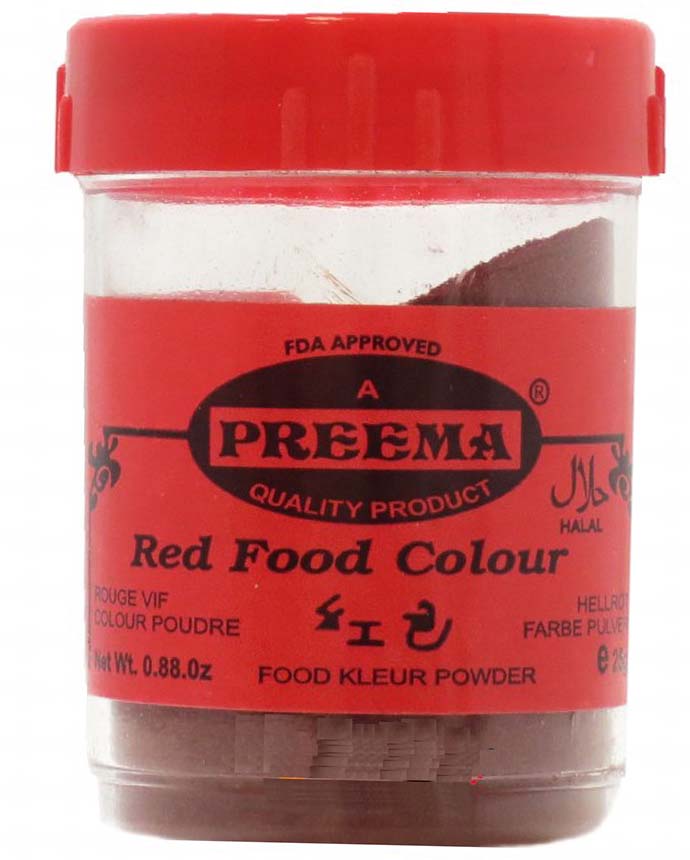 Preema Food Color Red