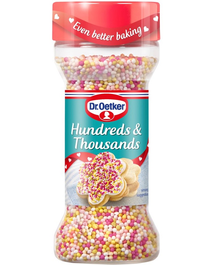 Dr. Oetker Cake Decorations Hundreds and Thousands