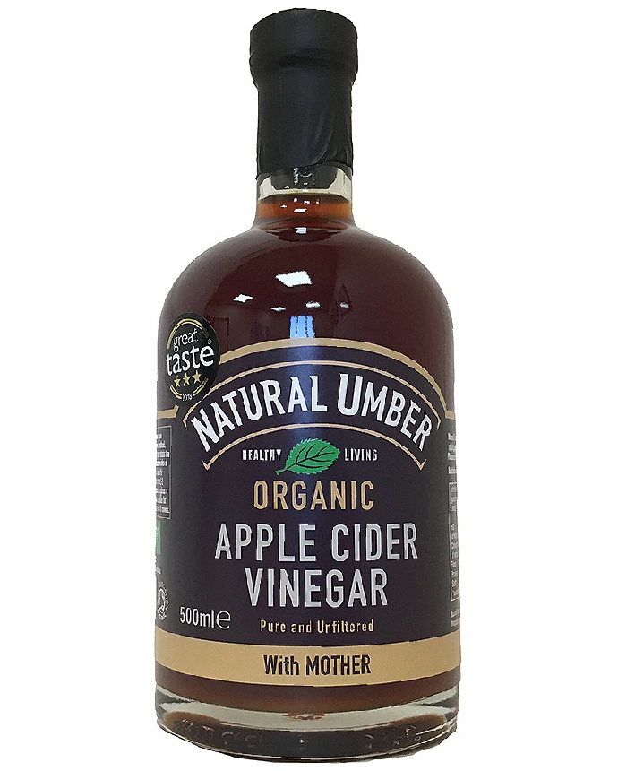 Natural Umber Organic Apple Cider Vinegar with Mother 500ml