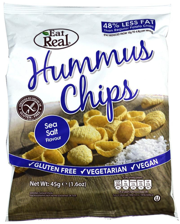 Eat Real Hummus Chips Sea Salt