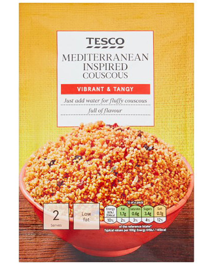 Tesco Mediterranean Style Couscous 110g