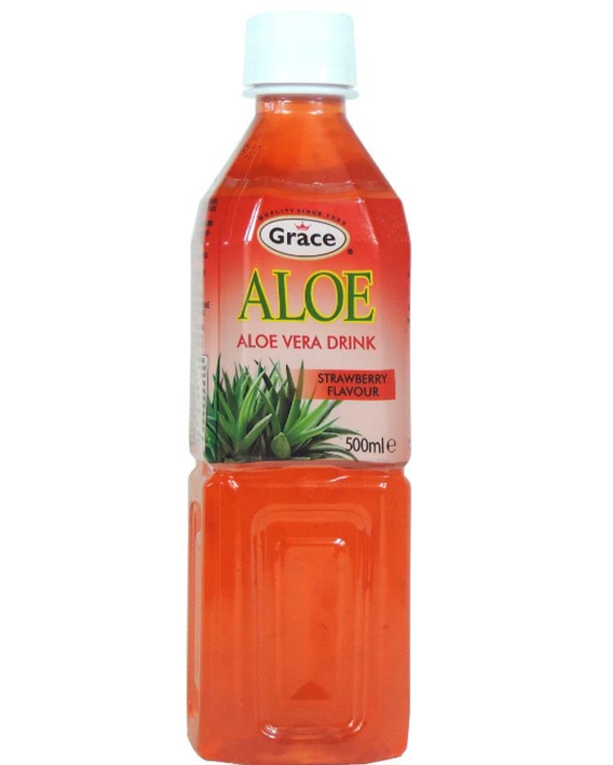 Grace Aloe Vera & Strawberry Juice Drink