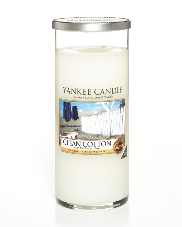 Yankee Candle Perfect Pillar Clean Cotton 538g