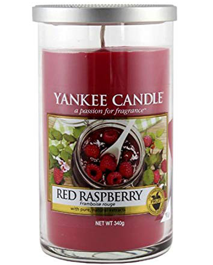 Yankee Candle Red Raspberry Medium Pillar 340g