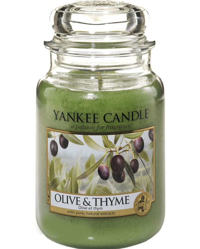 Yankee Candle Olive & Thyme 623g