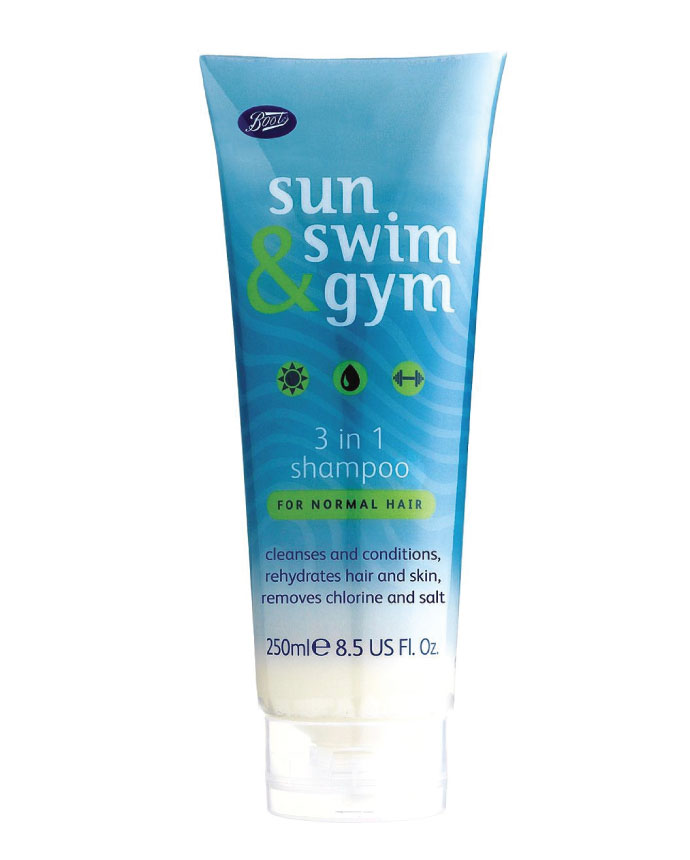 Boots Sun Swim and Gym Shampoo 3 in 1