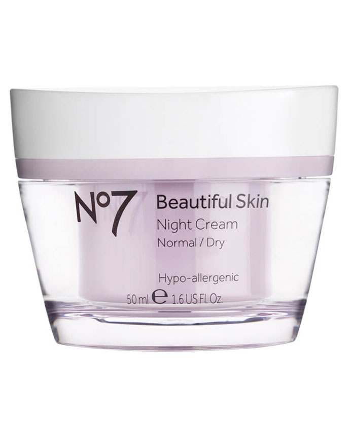 No7 Beautiful Skin Night Cream For Normal / Dry Skin 50Ml