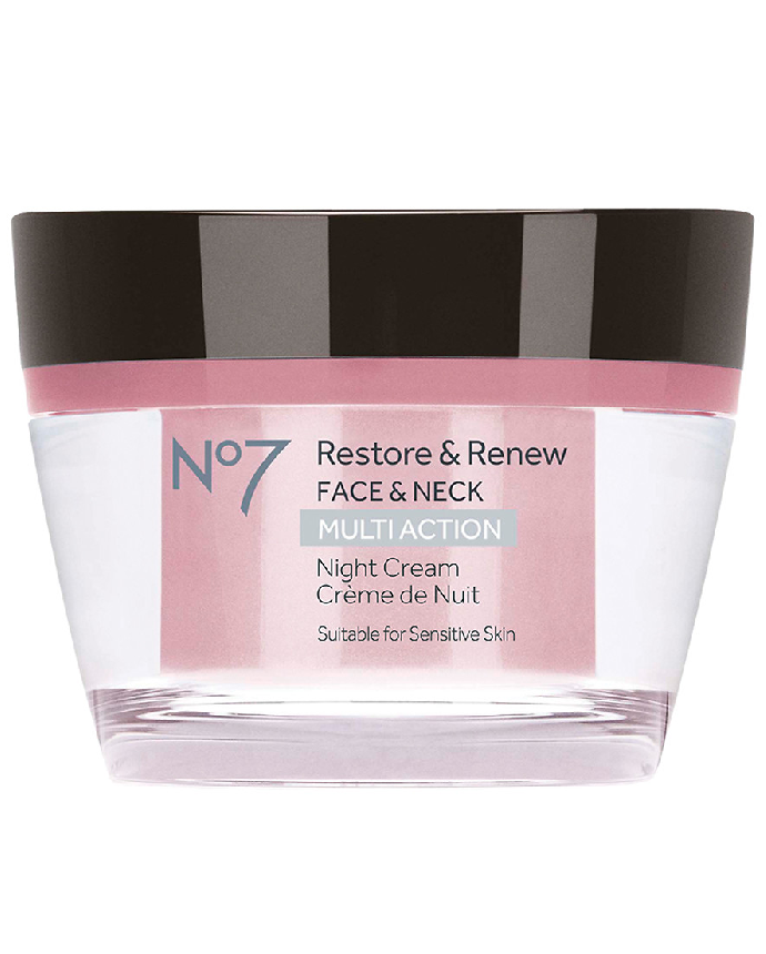 No7 Restore & Renew Face & Neck Multi Action Night Cream 50ml