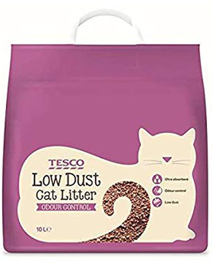 Tesco Low Dust Cat Litter 10L