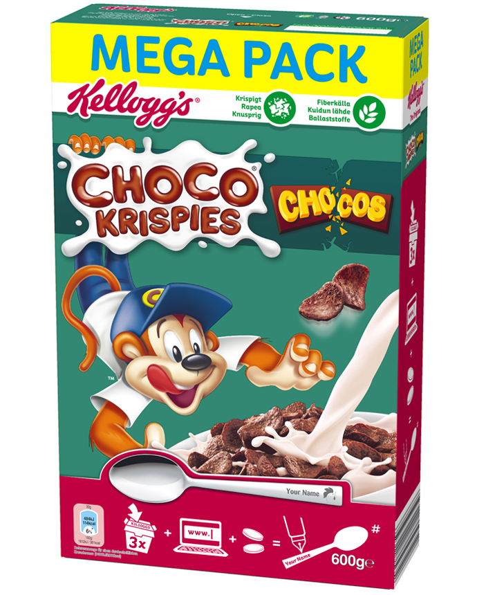 Kellogg's Cereal Choco Krispies 600g