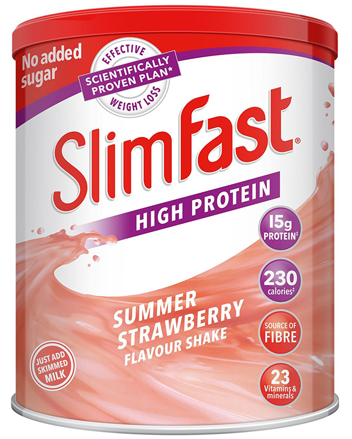 Slimfast High Protein Summer Strawberry Flavour Shake Powder