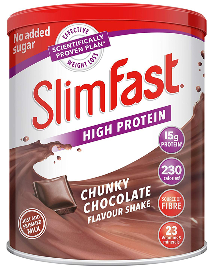 Slimfast High Protein Chunky Chocolate Flavour Shake Powder